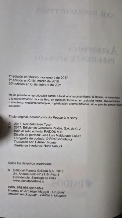 Astrofísica Para Gente Apurada - Neil deGrasse - miniatura 4