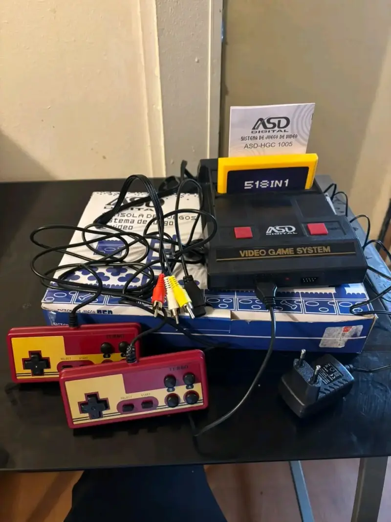 Consola de Videojuegos ASD Digital 518 en 1