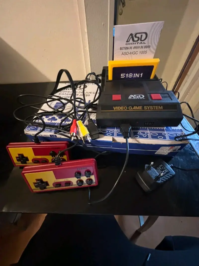 Consola de Videojuegos ASD Digital 518 en 1 - 2