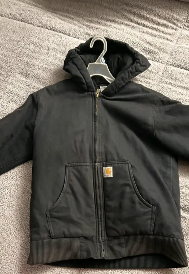 Chaqueta negra Carhartt para joven - 2