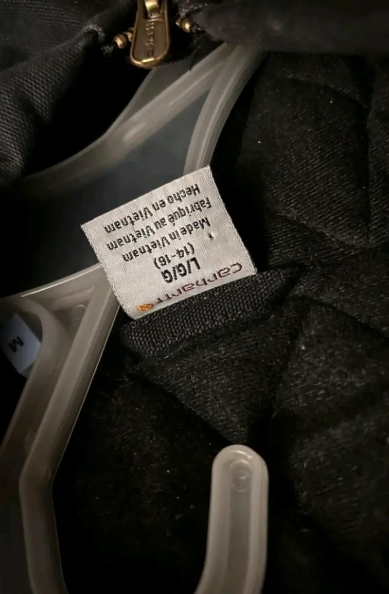 Chaqueta negra Carhartt para joven - 4
