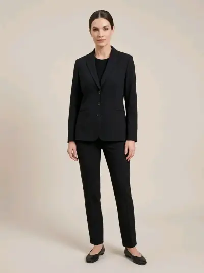 Blazer negro elegante Ma Griffe para mujer - miniatura 1