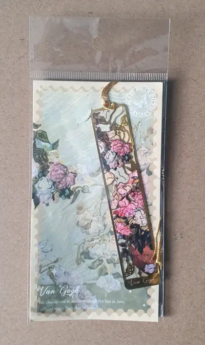 Marcapágina Van Gogh Floral - miniatura 1