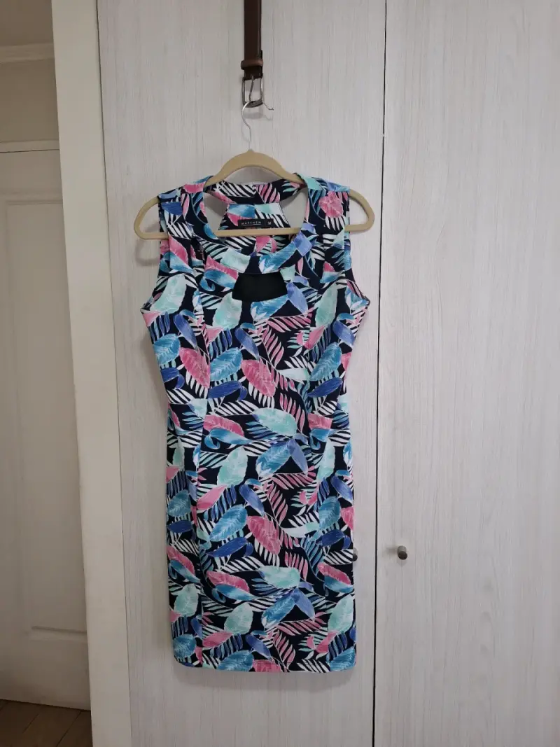 Vestido  estampado- Talla M grande