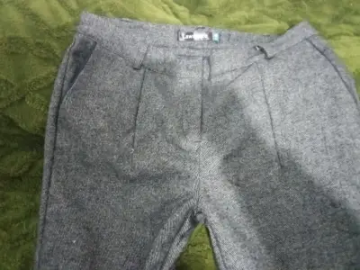 Pantalones de vestir grises Lawrence talla 40 - miniatura 1