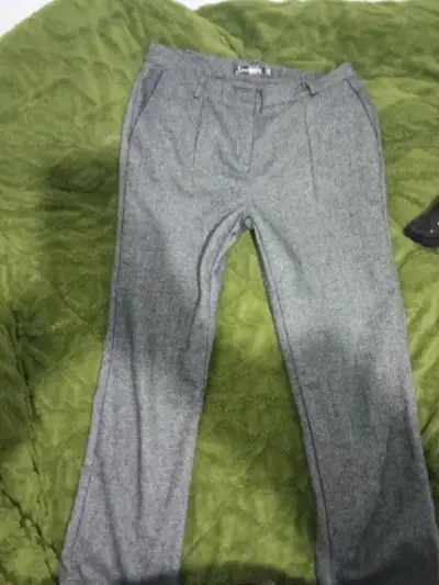 Pantalones de vestir grises Lawrence talla 40 - miniatura 2