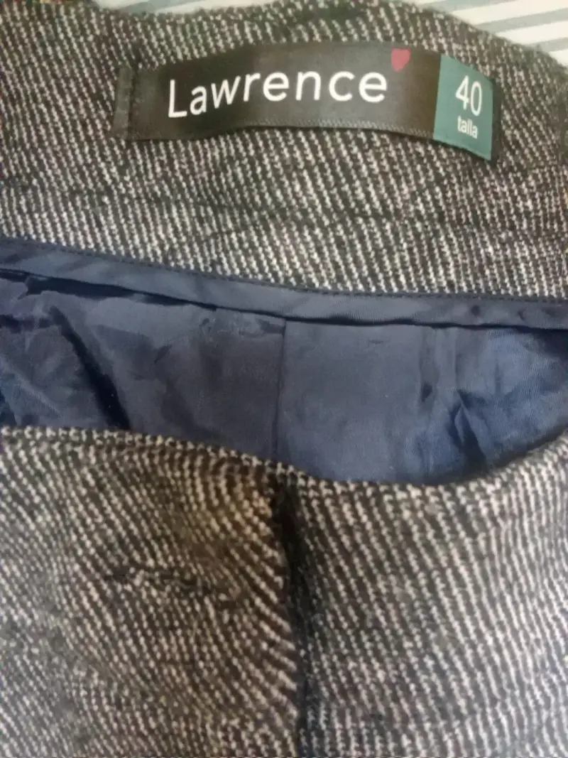 Pantalones de vestir grises Lawrence talla 40 - 4