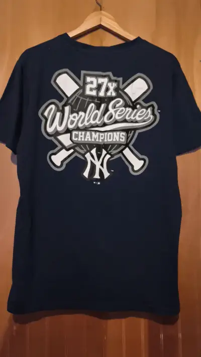 Polera MLB Yankees World Series Azul - miniatura 1