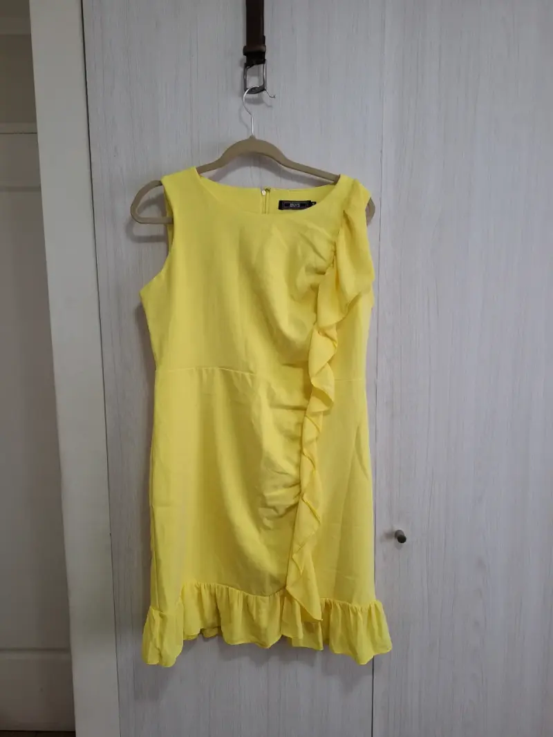Vestido amarillo-Talla 44