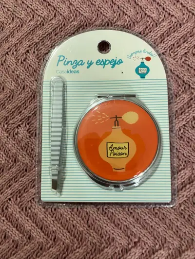 Set de Pinza y Espejo Casideas Amour Poison - miniatura 1
