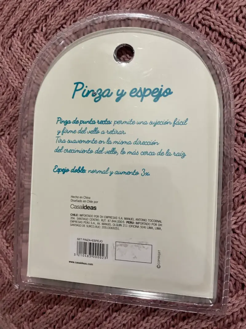 Set de Pinza y Espejo Casideas Amour Poison - 4
