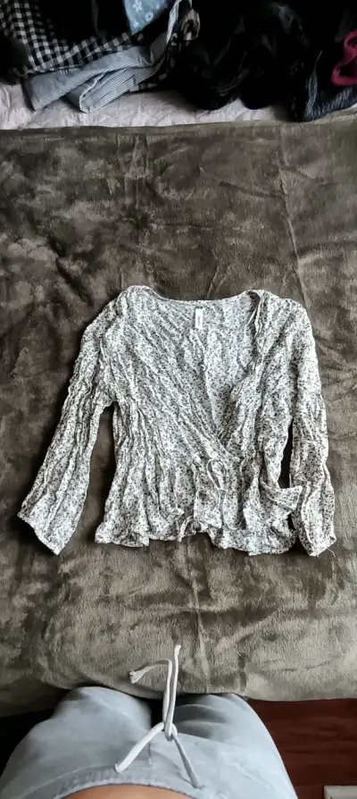 Blusa floral manga larga Sybilla - miniatura 1