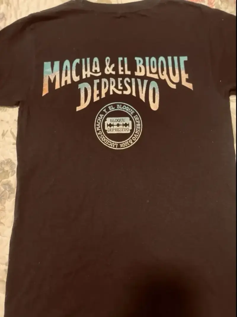Polera Macha & El Bloque Depresivo Estadio Nacional - 2