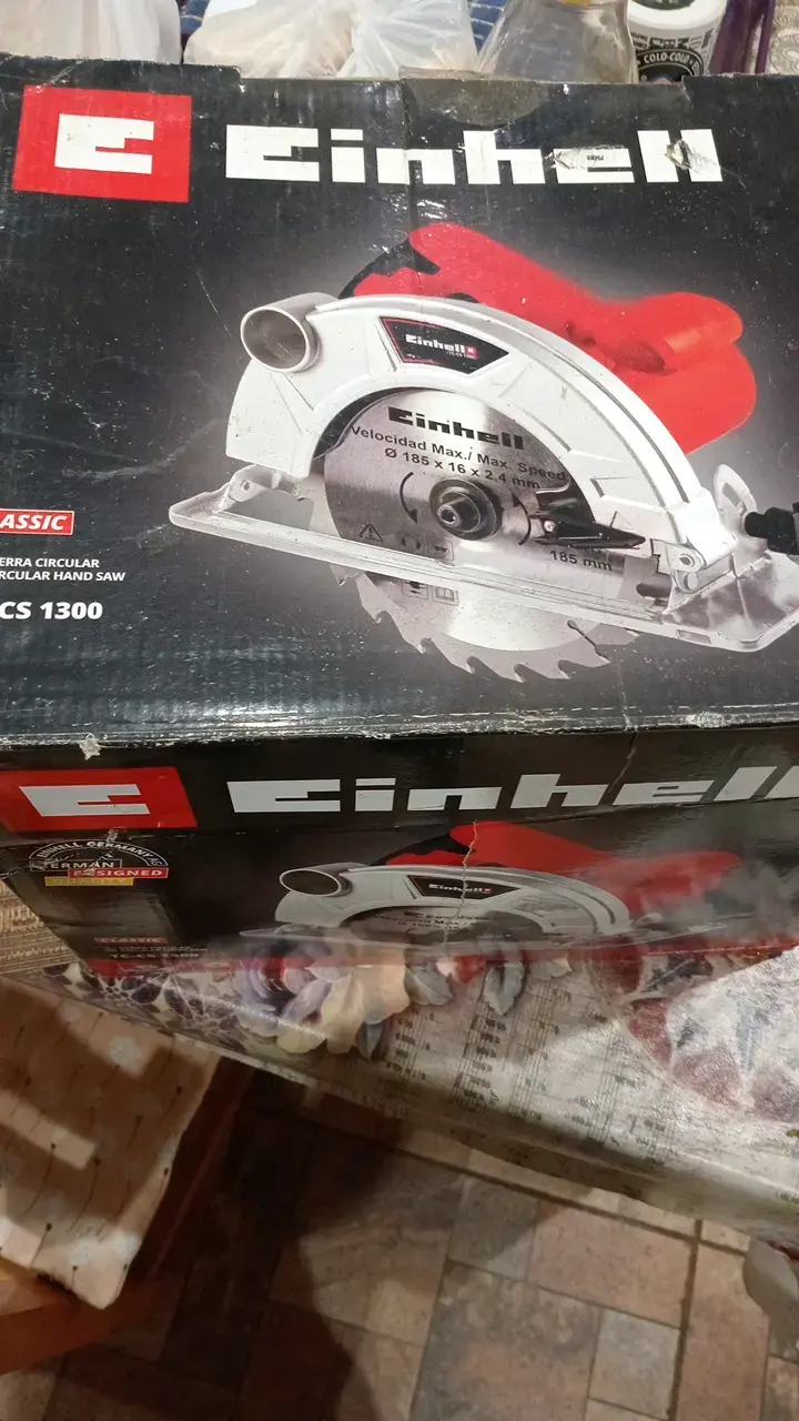 Sierra Circular Einhell TC-CS 1300 185mm - 3