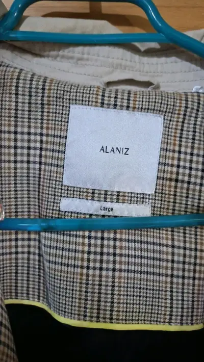 Abrigo trench beige Alaniz para mujer - miniatura 3