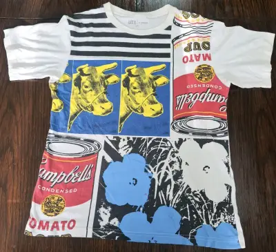 Polera Uniqlo UT Archive Andy Warhol para niños - miniatura 1