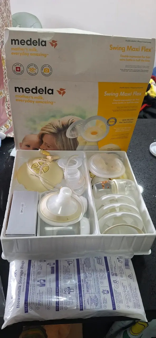 Extractor de Leche Doble Medela Swing Maxi Flex - 2
