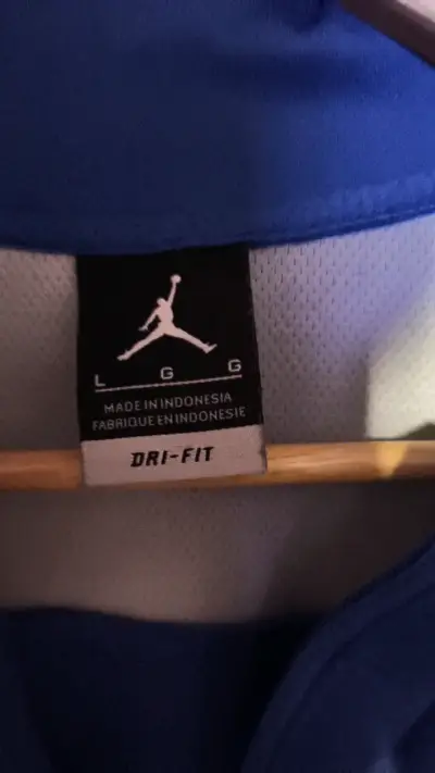 Chaqueta deportiva azul Jordan Mustang Basketball - miniatura 2