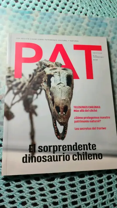 Revista PAT sobre dinosaurios chilenos - miniatura 1