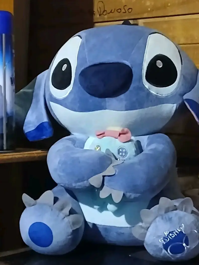 Peluche grande de Stitch Disney azul