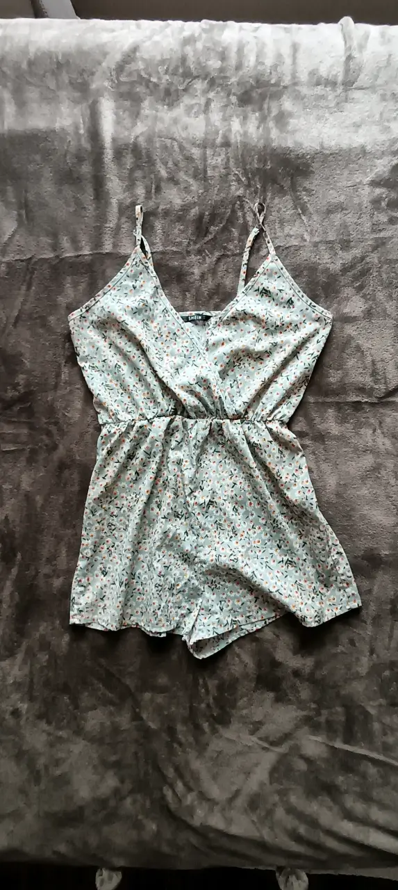 Enterito corto floral Shein para mujer - 2