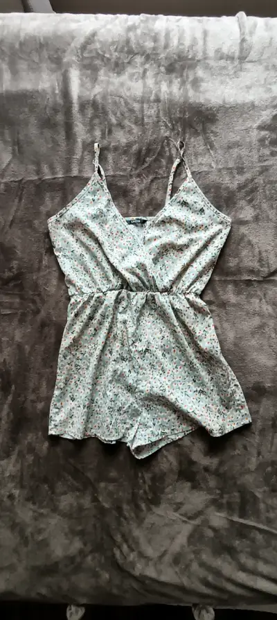 Enterito corto floral Shein para mujer - miniatura 2