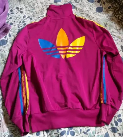 Chaqueta deportiva Adidas Originals morada - miniatura 1