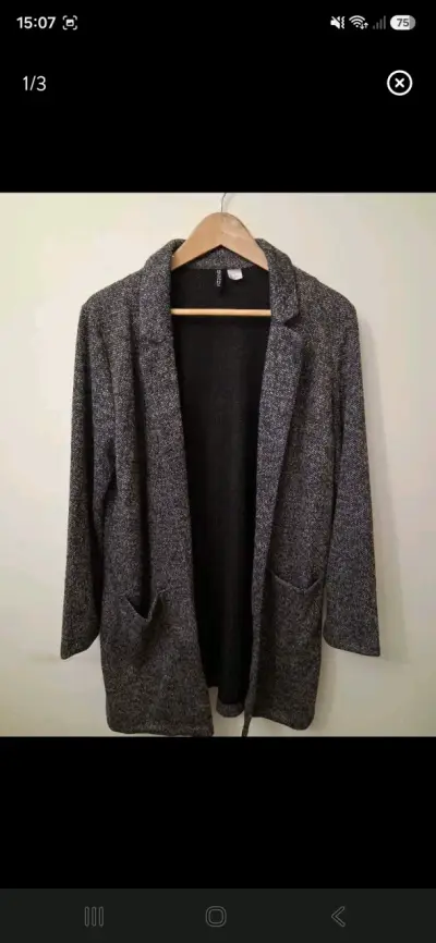 Tapado de tope, jaspeado gris con negro - miniatura 1