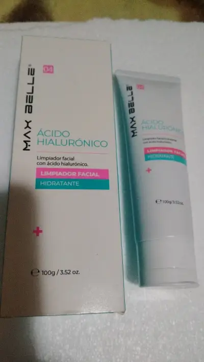 Limpiador Facial Max Belle Ácido Hialurónico - miniatura 1