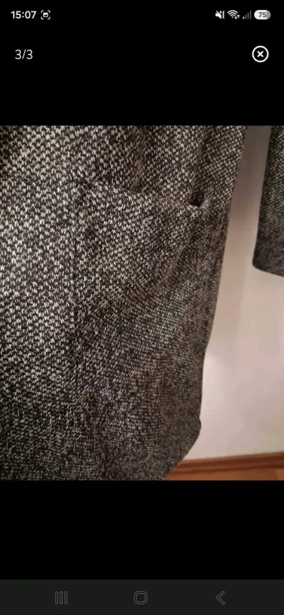 Tapado de tope, jaspeado gris con negro - miniatura 3