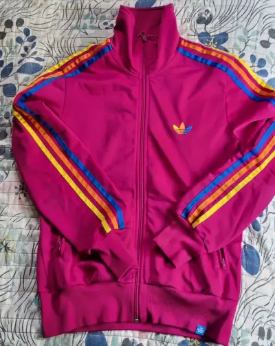 Chaqueta deportiva Adidas Originals morada - miniatura 4