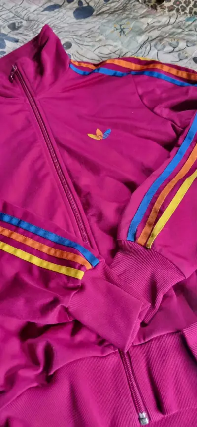 Chaqueta deportiva Adidas Originals morada - miniatura 5
