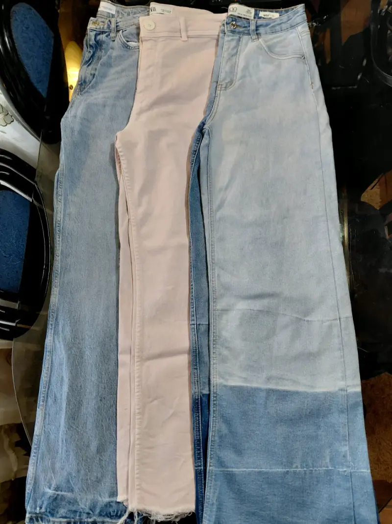 Lote de jeans y pantalones Zara para mujer - 1