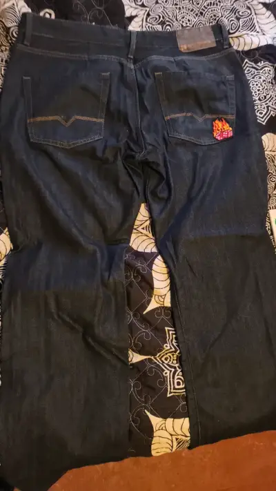 Jeans de hombre Regular Fit azul oscuro - miniatura 1