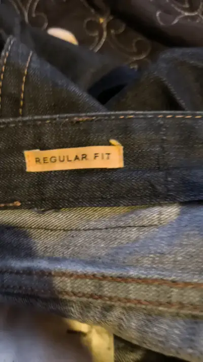 Jeans de hombre Regular Fit azul oscuro - miniatura 3