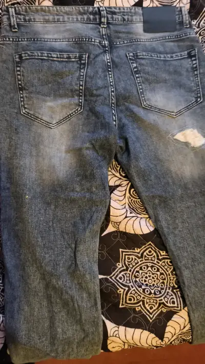 Jeans de hombre Regular Fit azul oscuro - miniatura 3