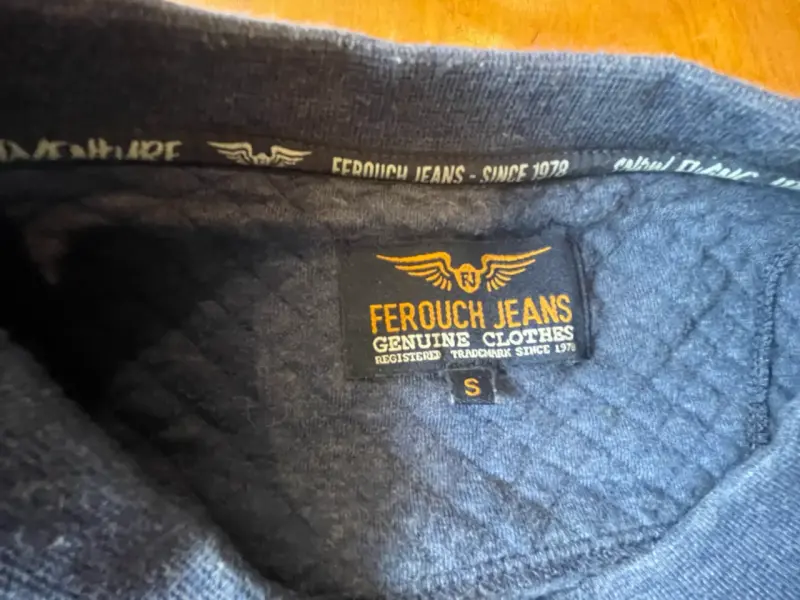 Polerón azul Ferouch Jeans talla S