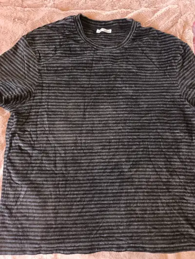 Polerón negro de cuello alto Zara, más polera - miniatura 4