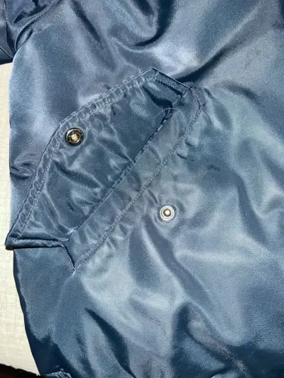 Chaqueta bomber azul marino  MA1 Alpha original - miniatura 3