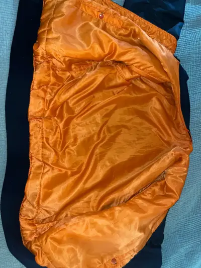 Chaqueta bomber azul marino  MA1 Alpha original - miniatura 6