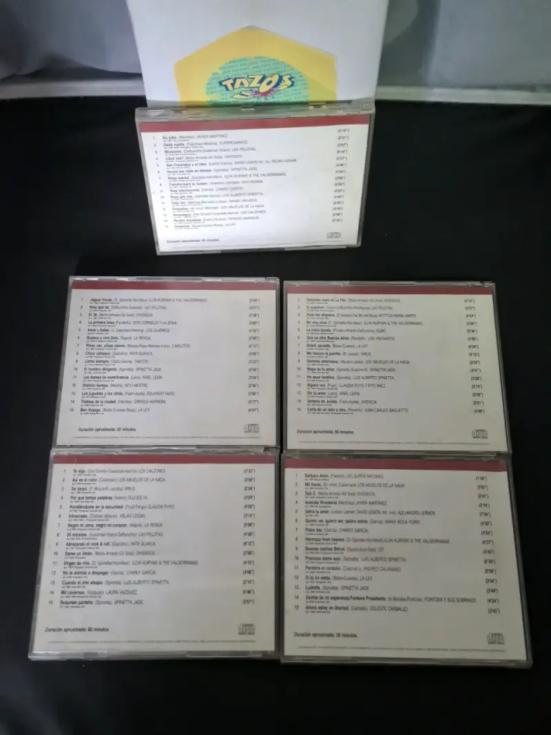 Colección de CDs Rock Nacional Argentino 5 uni - 2
