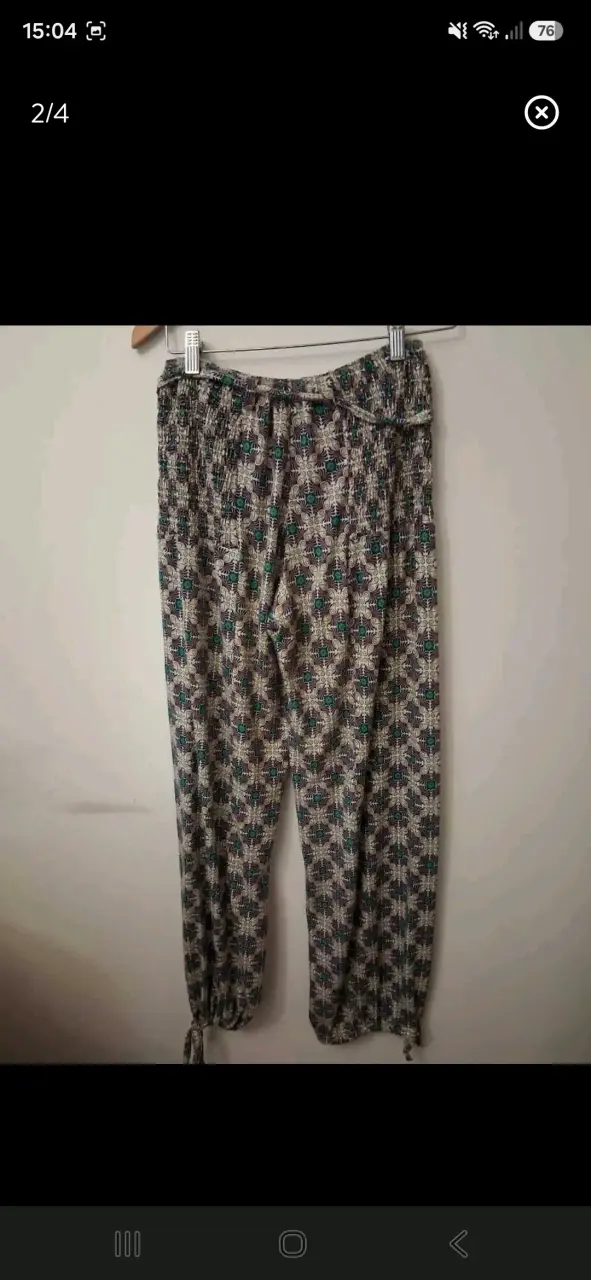 Bombachos estampados con lazo ajustable - 2