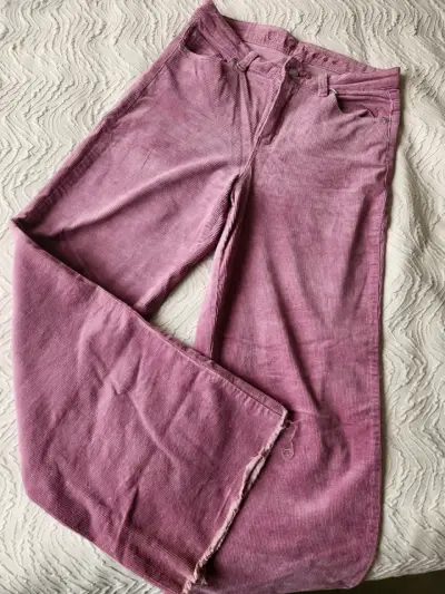 Pantalones rosados mujer - miniatura 1