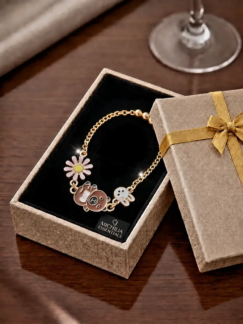 Pulsera para niña de acero inoxidable