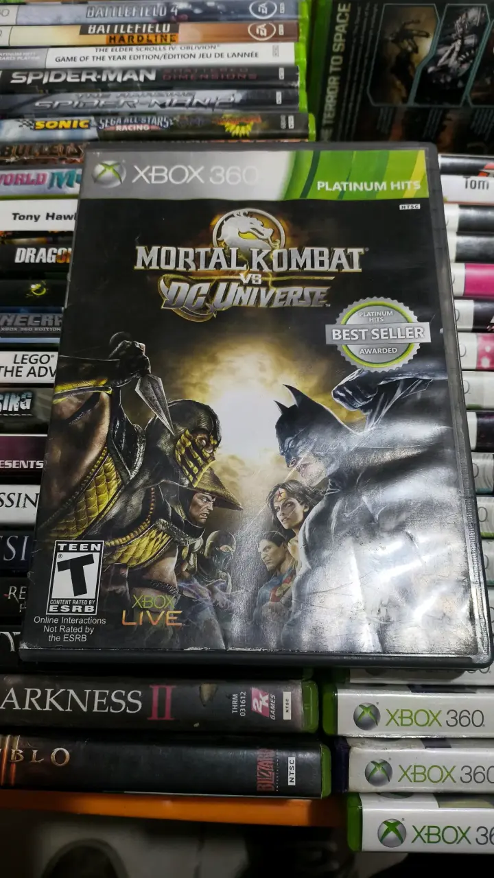 Juego Xbox 360 Mortal Kombat vs DC - 1