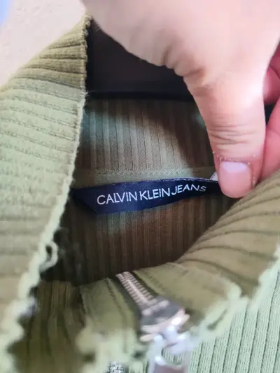 Suéter verde Calvin Klein - miniatura 4