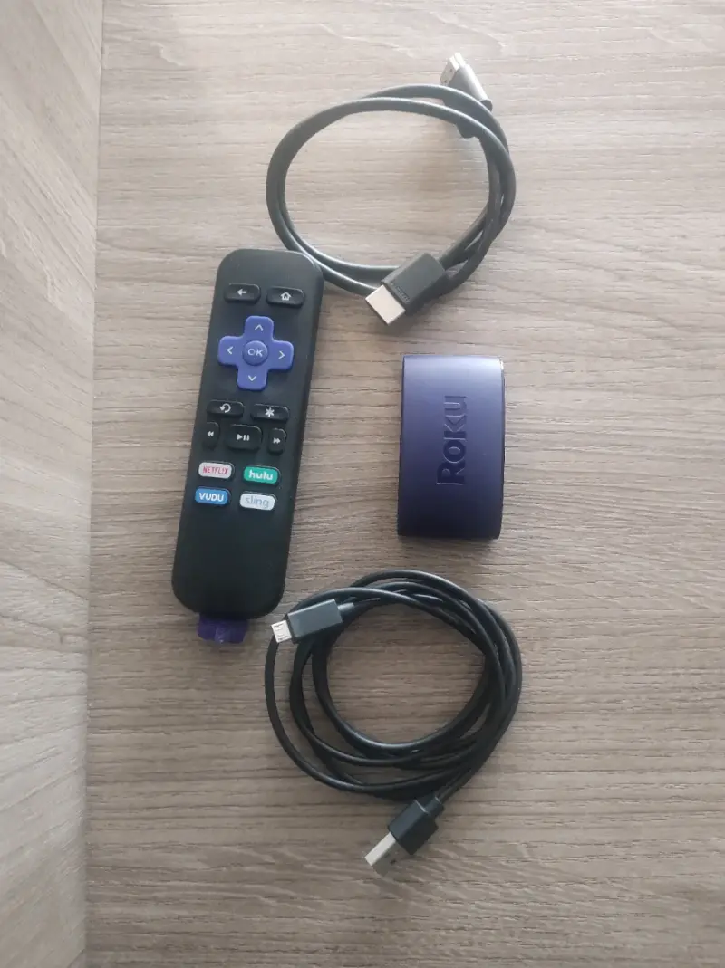 Reproductor de Streaming Roku con Control Remoto