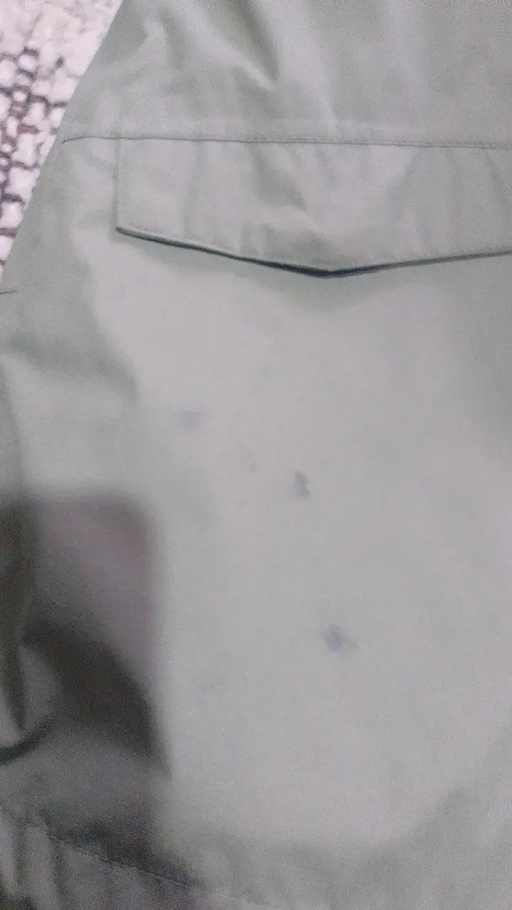 Chaqueta impermeable verde para niño con polar - 4