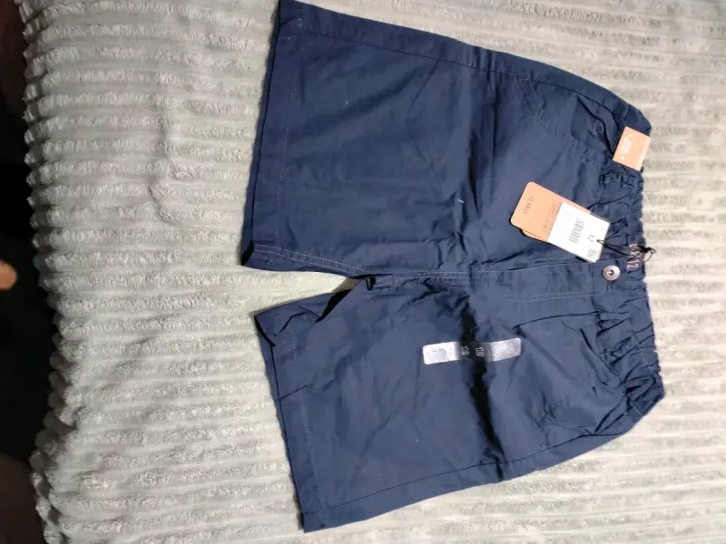 Shorts azul marino para hombre talla 1432
