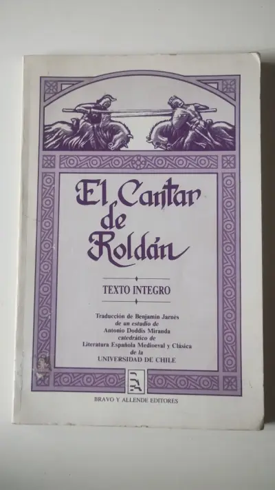 Libro El Cantar de Roldán Texto Íntegro - miniatura 1